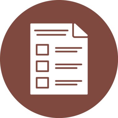 Dosya simgesinin vektör illüstrasyonu