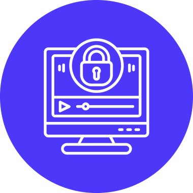 İnternet güvenliği. Basit illüstrasyon