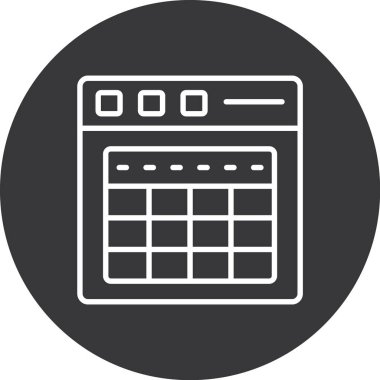 hesap makinesi simgesi vektör illüstrasyonu