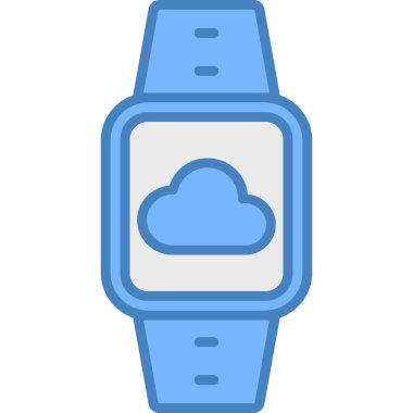 Akıllı çocuk. Web simgesi basit illüstrasyon