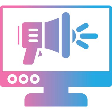 seo modern simgesinin vektör illüstrasyonu