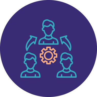 İş adamının vektör illüstrasyonu