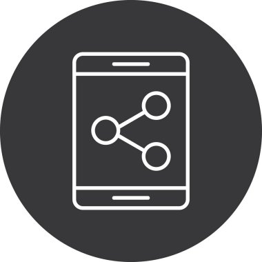 seo modern simgesinin vektör illüstrasyonu