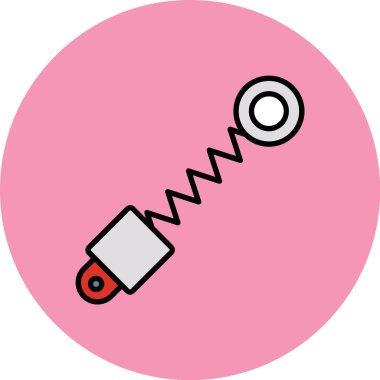 Modern bir simgenin vektör illüstrasyonu