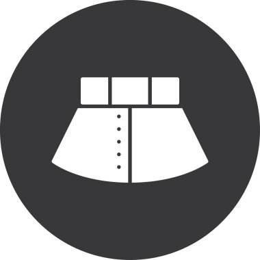 Yiyecek ve içecek ikonunun vektör çizimi. Ağ için gıda ve stok sembolü ağı ögesi.