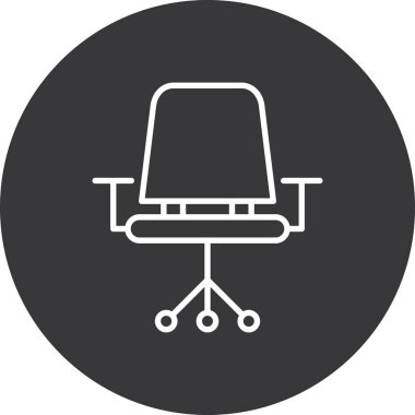 sandalye simgesi çizimi