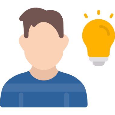 fikir yaratıcı yenilik simgesi