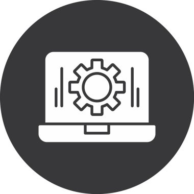 seo modern simgesinin vektör illüstrasyonu