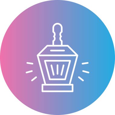 Mum. Web simgesi basit illüstrasyon