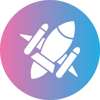 Roketin vektör çizimi