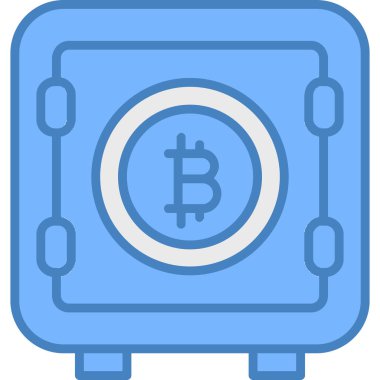 Bitcoin kripto para birimi simgesi