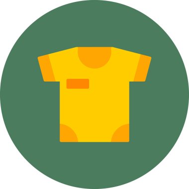 Gömlek. Web simgesi basit illüstrasyon