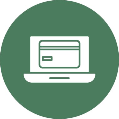 vektör lcd simgesi illüstrasyonu