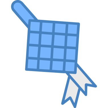 Çizgi film simgesinin vektör çizimi