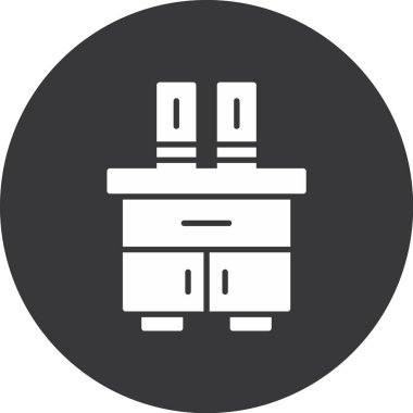 Modern b 'nin vektör illüstrasyonu eksik simgesi