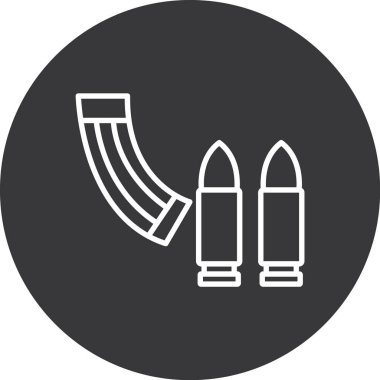 Modern simgenin vektör illüstrasyonu