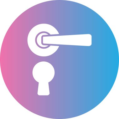 Anahtar. Web simgesi basit illüstrasyon