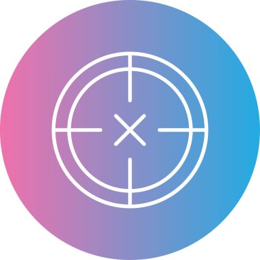 Modern bir simgenin vektör illüstrasyonu