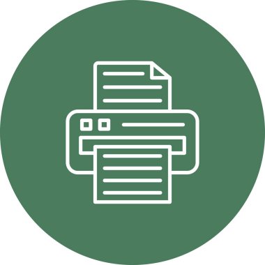 Vektör belgesi Simge illüstrasyonu