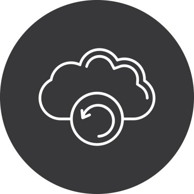 Bulut hesaplama. Web simgesi