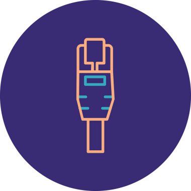 Modern simgenin vektör illüstrasyonu