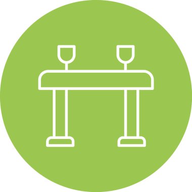 Modern b 'nin vektör illüstrasyonu eksik simgesi