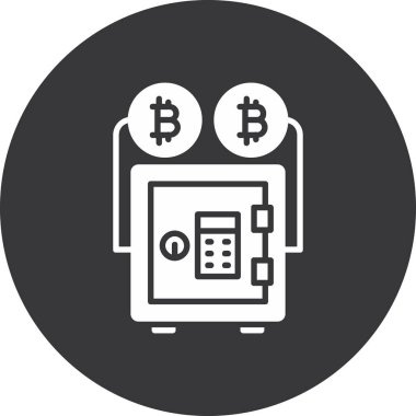 ATM 'de. Web simgesi basit tasarım