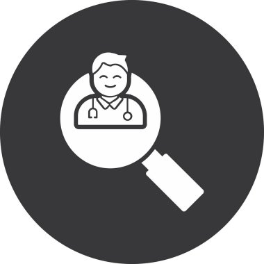 Doktor Simge vektör illüstrasyonu