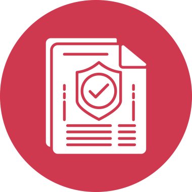 vektör belge simgesi, vektör illüstrasyonu