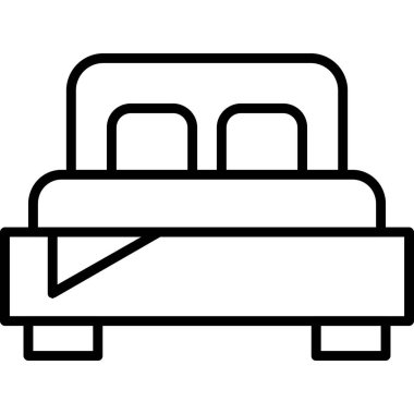 Koltuk mobilyası ikonu. beyaz arkaplanda izole edilmiş web tasarımı için mobilya kanepe vektör simgesi