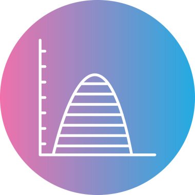 Modern simgenin vektör illüstrasyonu