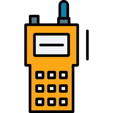 telefon simgesi vektör illüstrasyonu