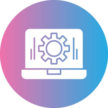 Modern simgenin vektör illüstrasyonu