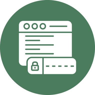 Modern b 'nin vektör illüstrasyonu kilit simgesinden yoksun