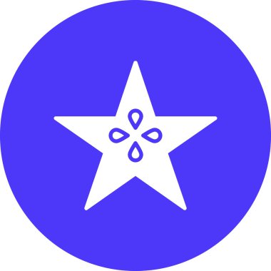 yıldız simgesi vektör illüstrasyonu