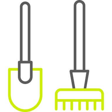 Süpürge. Web simgesi basit tasarım