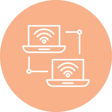 wifi modern ikon vektör çizimi