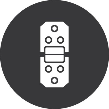 Modern b 'nin vektör illüstrasyonu eksik simgesi