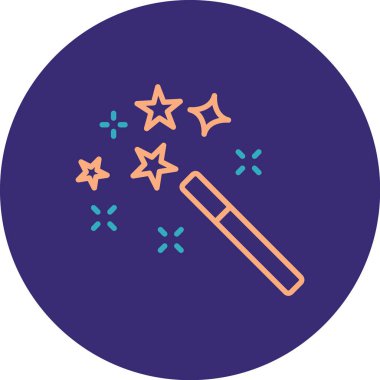 Havai fişekler. Web simgesi basit illüstrasyon