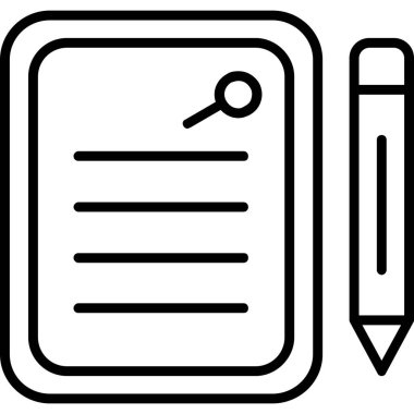 kitap simgesi, vektör illüstrasyonu