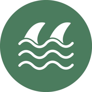 Bir gemi simgesinin vektör çizimi