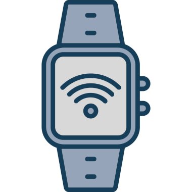 Akıllı saat. Web simgesi