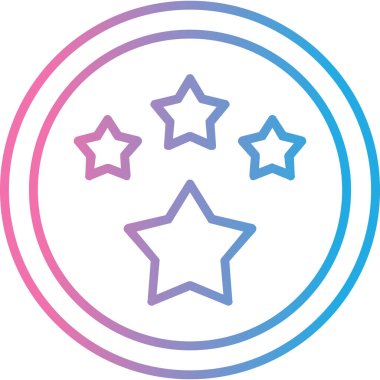 yıldız vektör simgesi modern basit illüstrasyon, yıldız