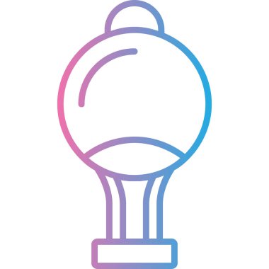 Top. Web simgesi basit illüstrasyon