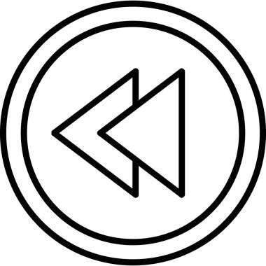 ok yönü imleç simgesi ana hat biçiminde