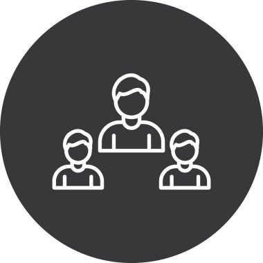 seo modern simgesinin vektör illüstrasyonu