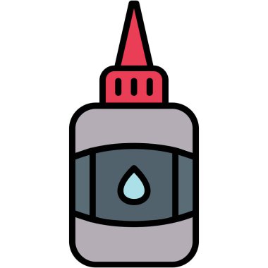 şişe simgesi vektör illüstrasyonu