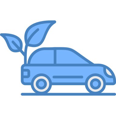 araba eko çevre simgesi