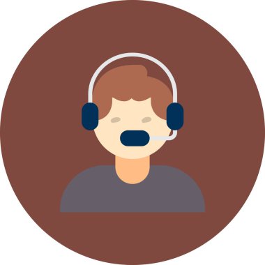 Müşteri servisi. Basit resimleme