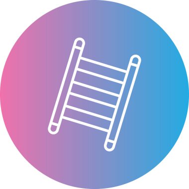 Sandalye. Web simgesi basit tasarım